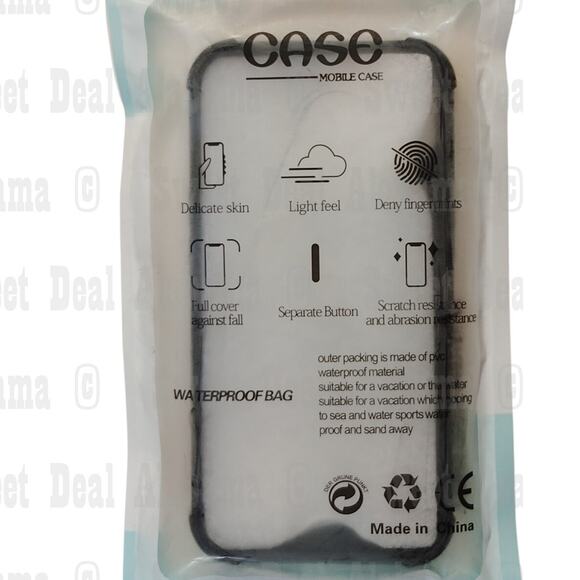 DAIZAG Case Compatible with for iPhone 12/13 (6.1), Red/White w/ Fish Design - Picture 4 of 6